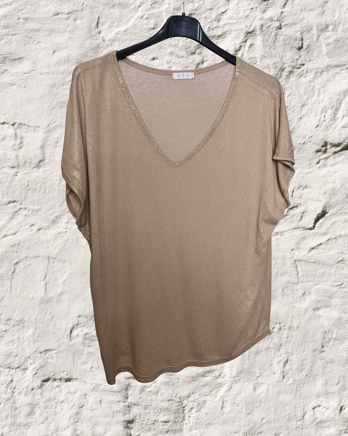 Tee-shirt ample brillant