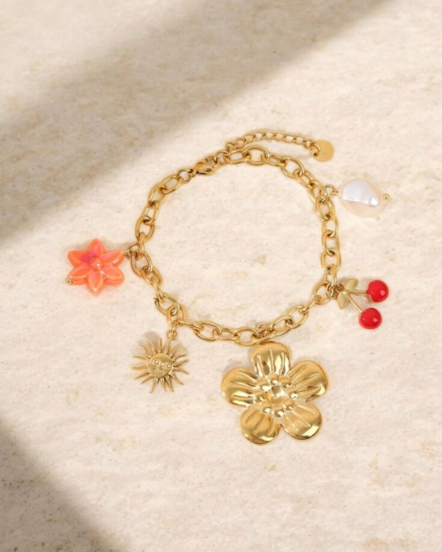 Bracelet cerise