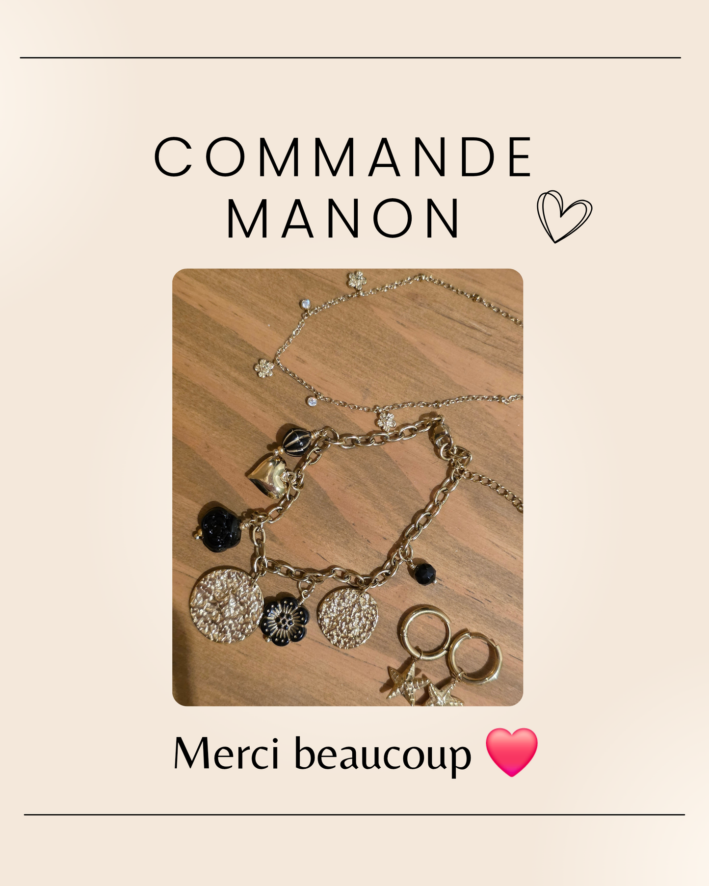 Commande Manon