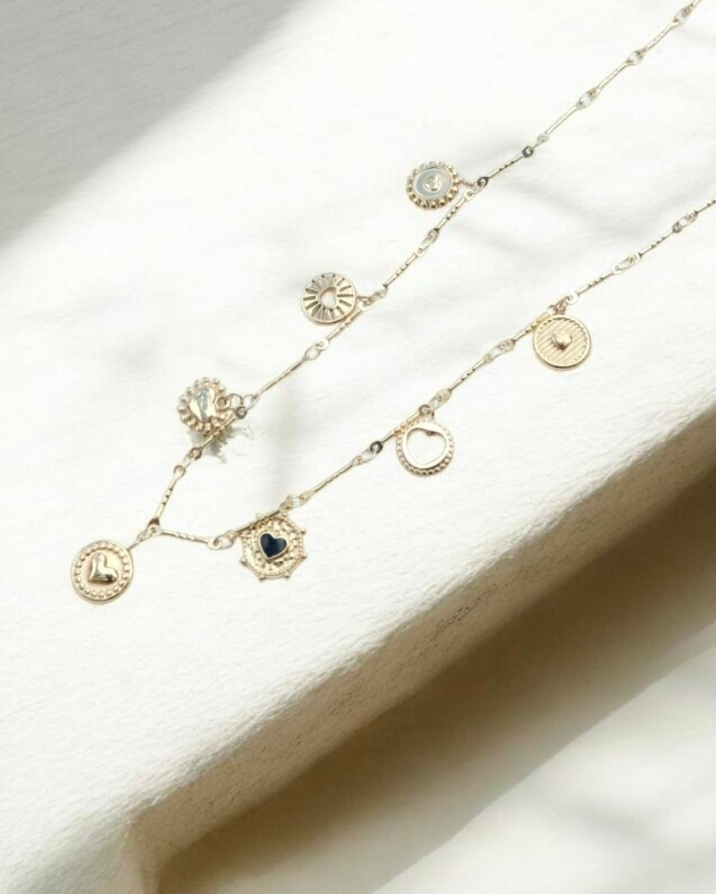 Collier Coeur doré