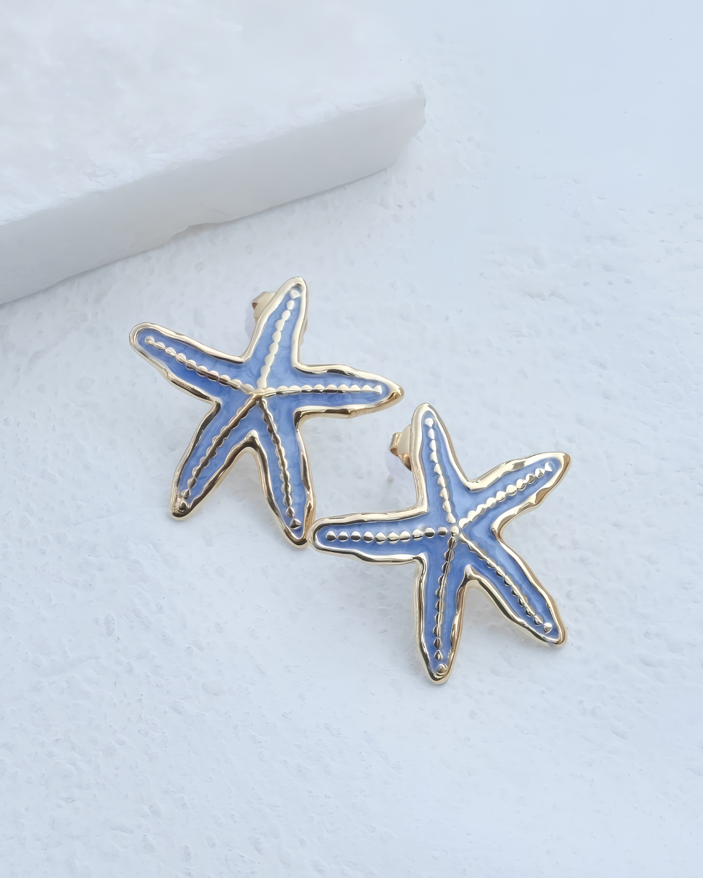 Boucles d’oreilles étoile de mer