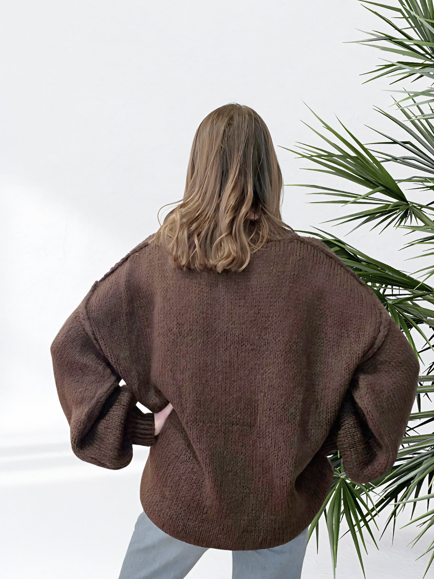 Gilet Eloïse Marron