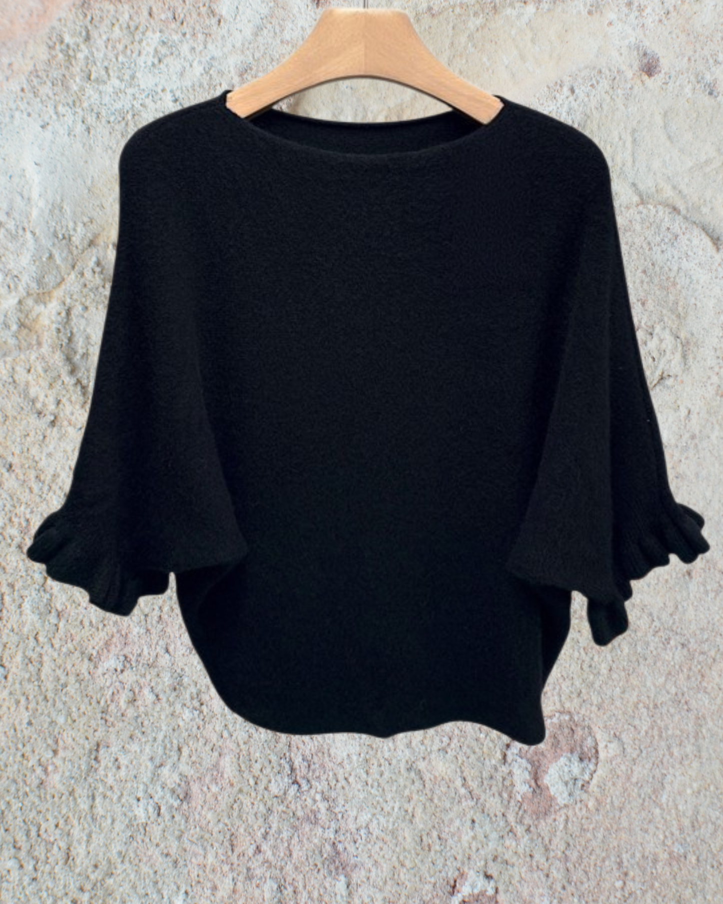 Pull Chauve-souris à Volants
