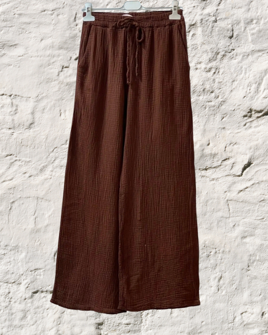 Pantalon Gaze de coton