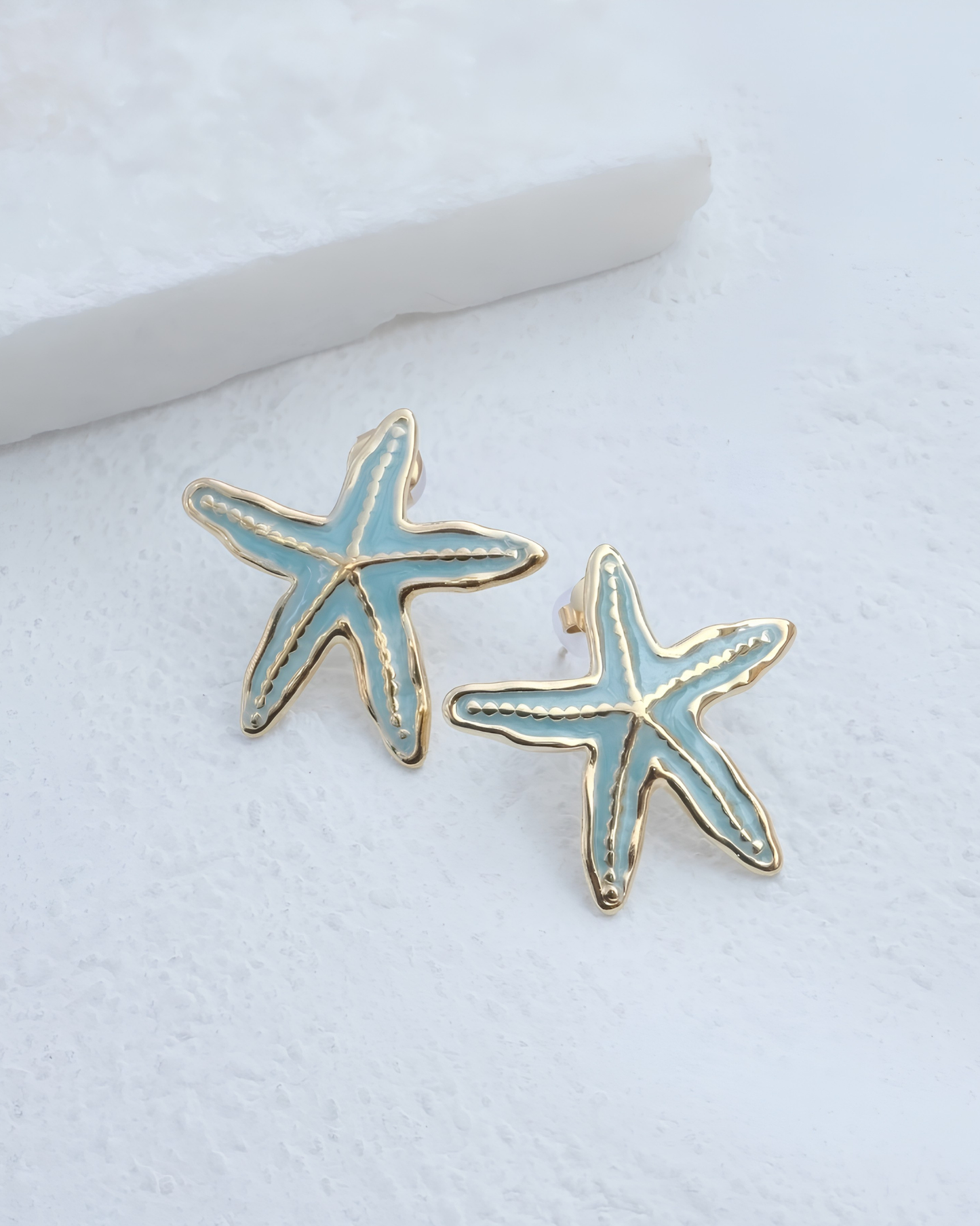 Boucles d’oreilles étoile de mer