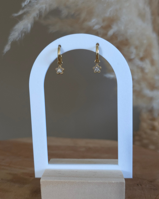 Boucles d’oreilles étoiles