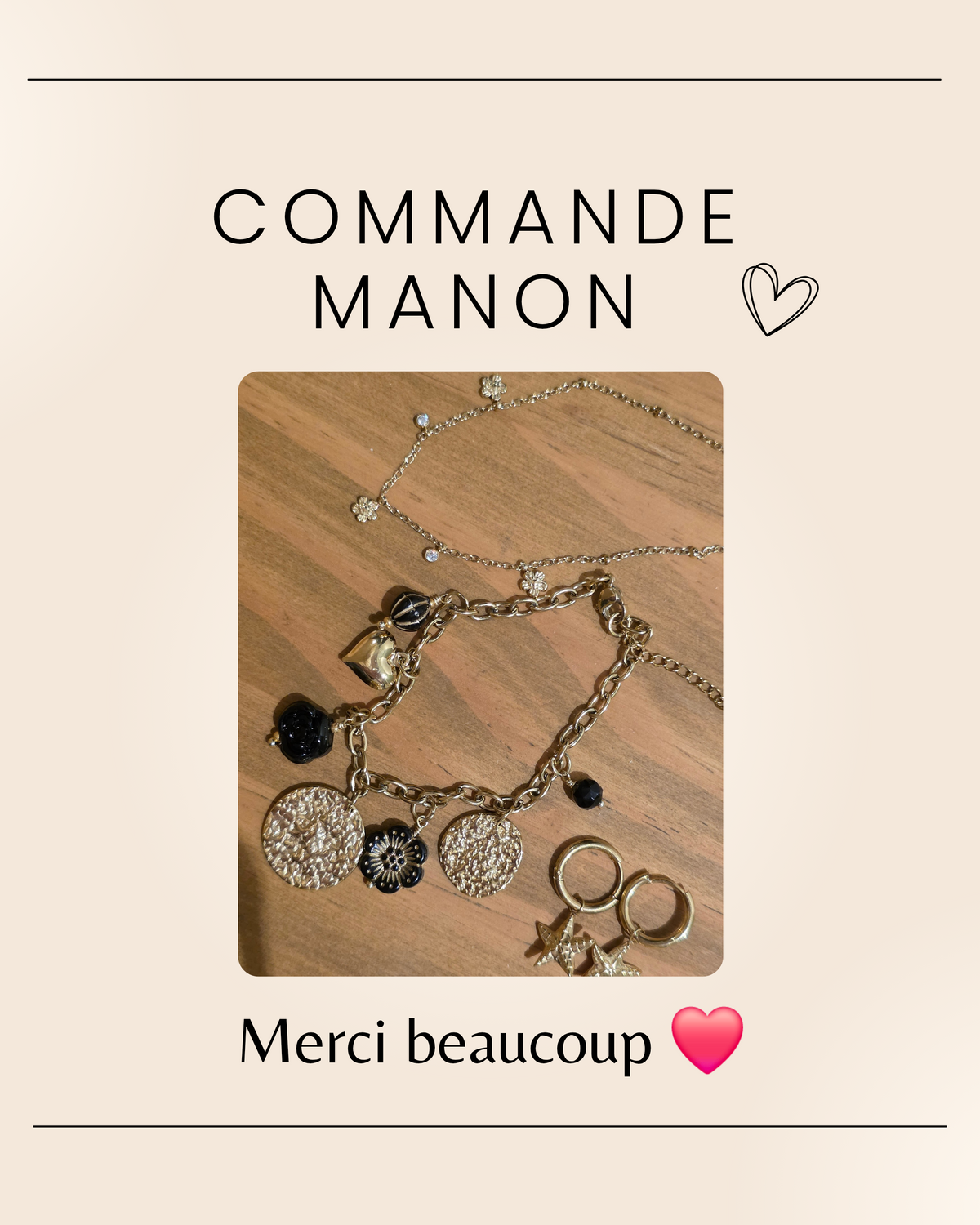 Commande Manon