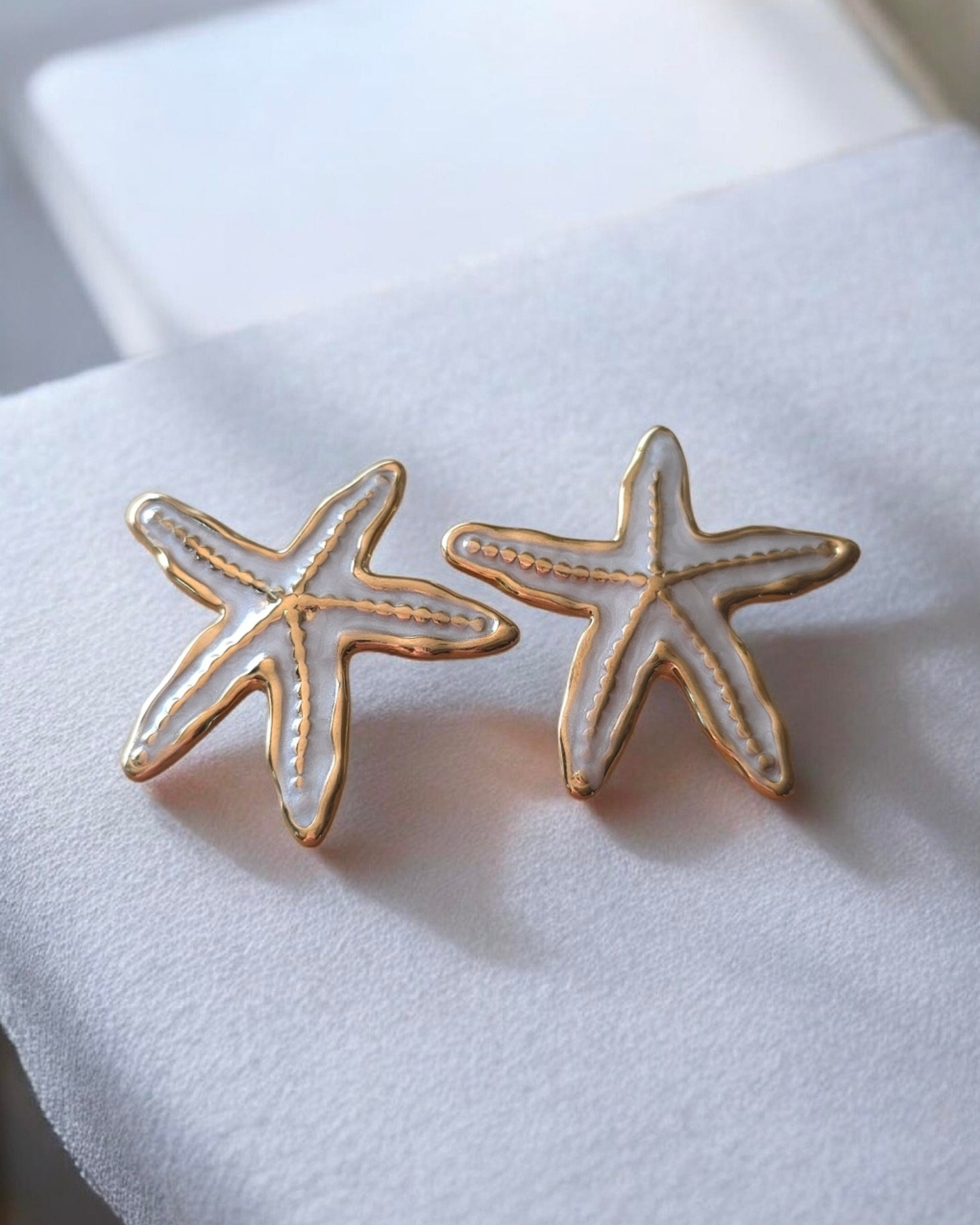 Boucles d’oreilles étoile de mer