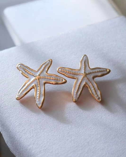 Boucles d’oreilles étoile de mer